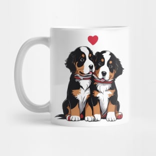 baby bernese mountain puppy Mug